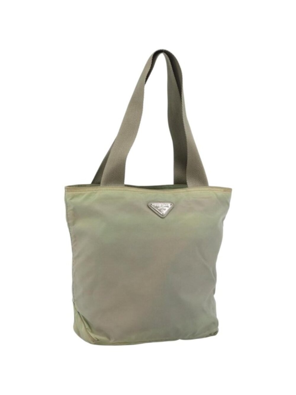PRADA Tote Bag Nylon Green
